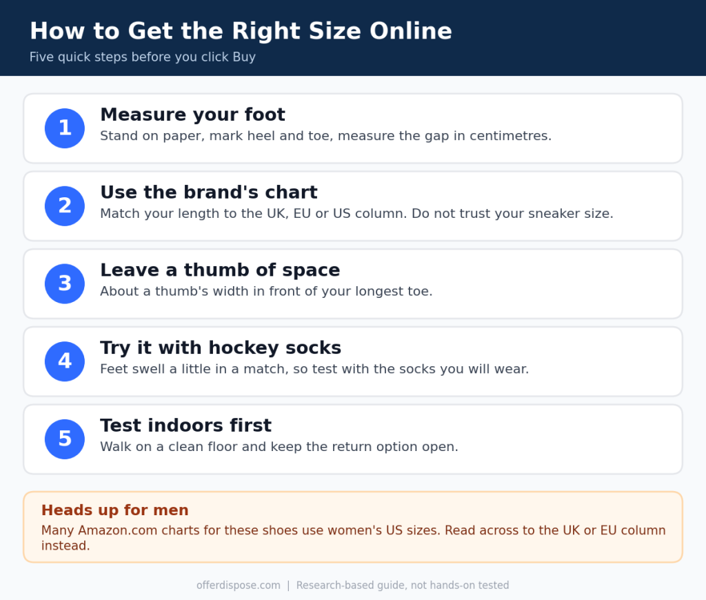 Field Hockey Shoes for Wide and Narrow Feet