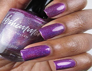 kbshimmer purple orchidding