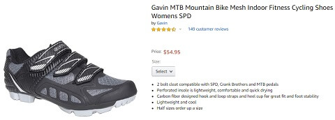 gavin mtb indoor mountain bike fitness cycling shoes