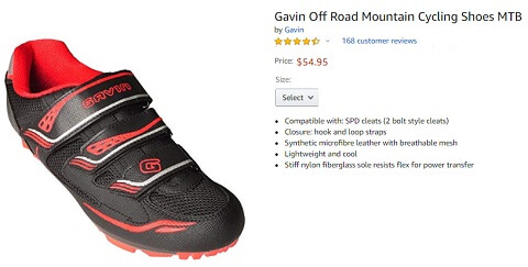 gavin off mtb road mountain cycling shoes