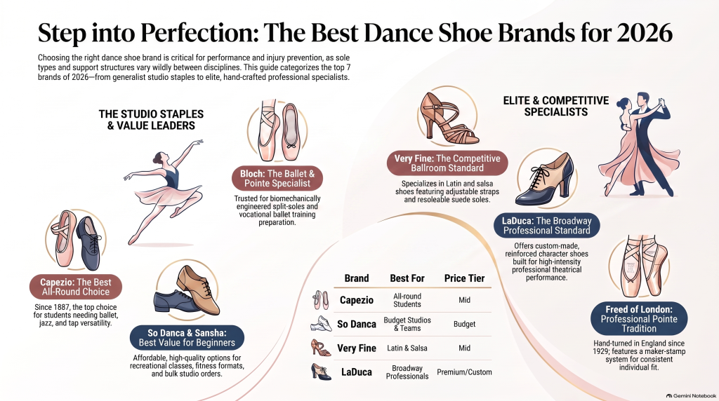 Best Dance Shoe Brands