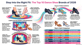 Top 10 Best Dance Shoes Brands for Men & Women